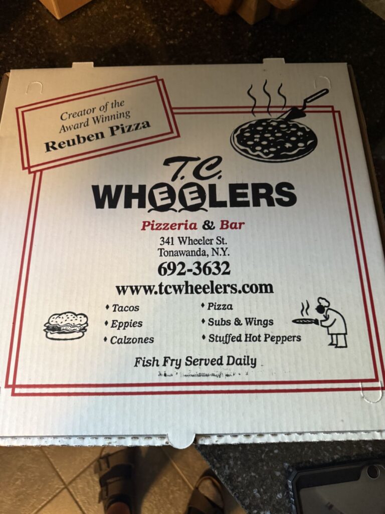 T.C. Wheelers Bar & Pizzeria Menu 4